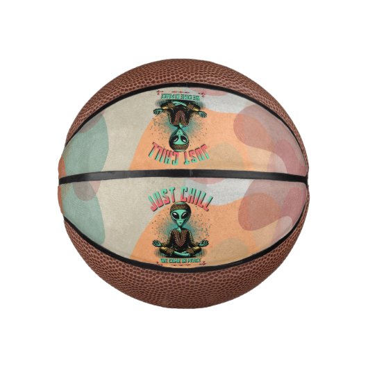 Rustig maar, we komen in vrede basketbal (Voorkant)