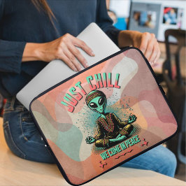 Rustig maar, we komen in vrede laptop sleeve