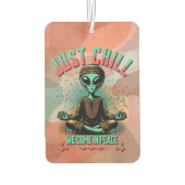 Rustig maar, we komen in vrede luchtverfrisser (Achterkant)