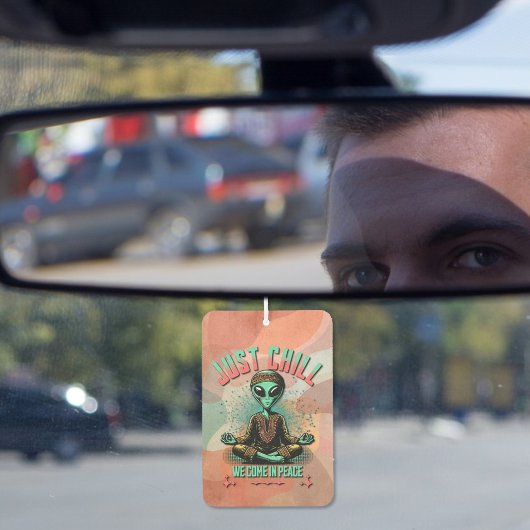 Rustig maar, we komen in vrede luchtverfrisser