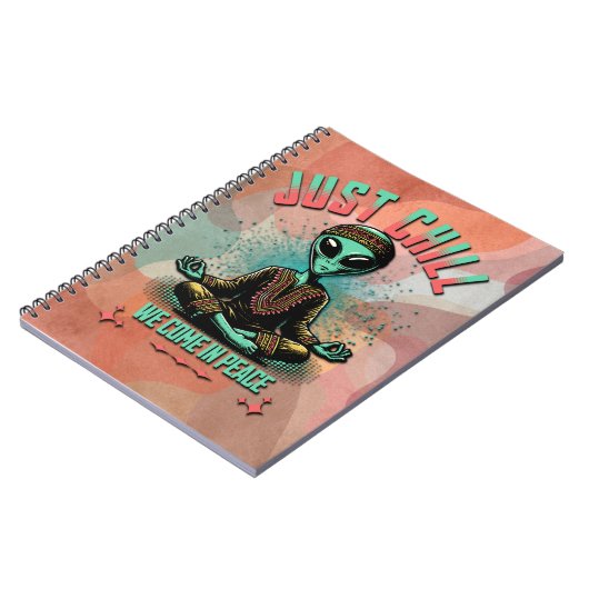 Rustig maar, we komen in vrede notitieboek (Linkerzijde)