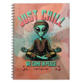 Rustig maar, we komen in vrede notitieboek (Voorkant)