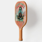 Rustig maar, we komen in vrede pickleball paddle (Links)