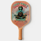Rustig maar, we komen in vrede pickleball paddle (Achterkant)
