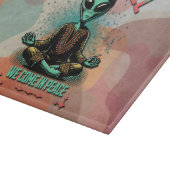 Rustig maar, we komen in vrede snijplank (Hoek)