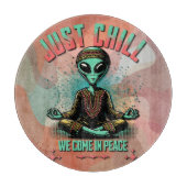 Rustig maar, we komen in vrede snijplank (Voorkant)