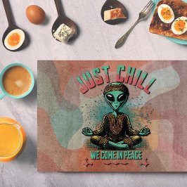 Rustig maar, we komen in vrede snijplank