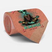 Rustig maar, we komen in vrede stropdas (Opgerold)