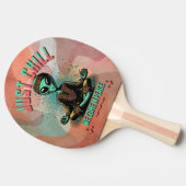 Rustig maar, we komen in vrede tafeltennisbatje (Zijkant)