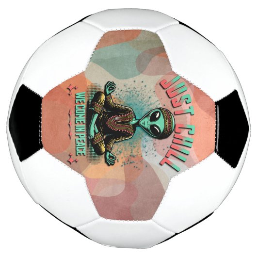 Rustig maar, we komen in vrede voetbal (Gedraaid)