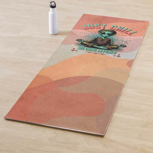 Rustig maar, we komen in vrede yogamat (In situ)