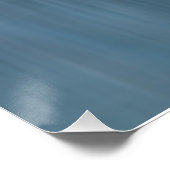 Rustig meer met licht en schaduw perfect poster (Hoek)