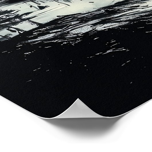  rustig meer - serene Natuur ontsnapping Poster (Hoek)