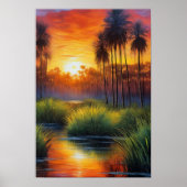 Rustig moeras bij Twilight Poster (Voorkant)