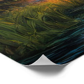 Rustig moeras schoonheid poster (Hoek)