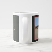 Rustig moment foto grote koffiekop (Achterkant)