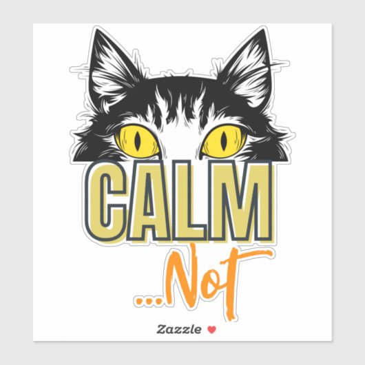 Rustig...niet. De vele stemmingen van de kat Sticker (Vel)