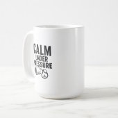 Rustig onder druk Mok (Voorkant links)