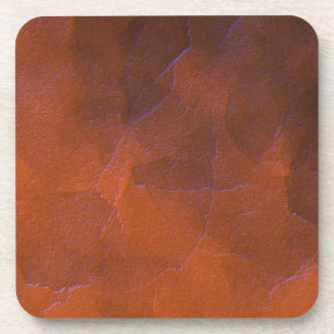 Rustig Oranje Bruin Blauw Hoogtepunten Abstracte K Bier Onderzetter