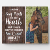 Rustig Paardenmonument | Fotohouder Fotoplaat (Voorkant)