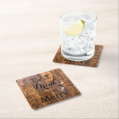 Rustig patroon van houtwaren, kartonnen onderzetters (Insitu)