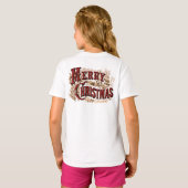Rustig Prettig Kerstfeest T-shirt (Achterkant volledig)