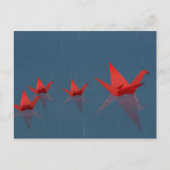 Rustig regenachtig dag Briefkaart (Voorkant)