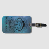 Rustig reizen bagagelabel (Voorkant (horizontaal))