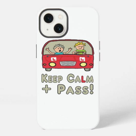 Rustig Rijden Examen iPhone Hoesje (Achterkant)