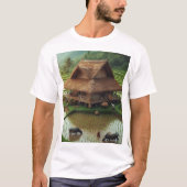Rustig rijstterras landschap t-shirt (Voorkant)
