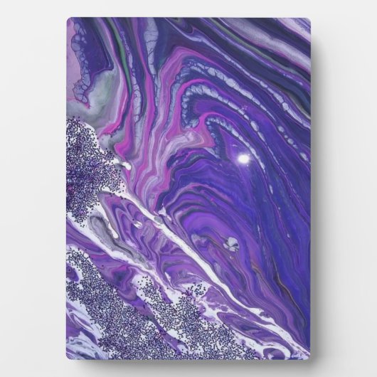 Rustig Rivier Acryl Giet Schilderij Plaque Fotoplaat (voorkant)