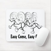 Rustig, rustig aan! muismat (Met muis)