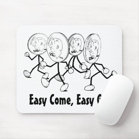 Rustig, rustig aan! muismat (Met muis)