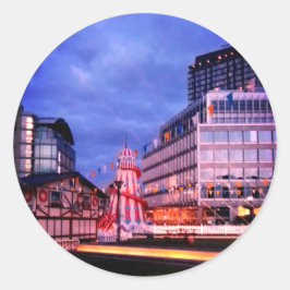 Rustig 's nachts ronde sticker