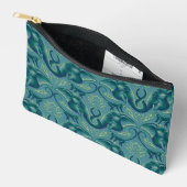 Rustig Safari wandtapijtpatroon - de witte lotus Etui (Open)