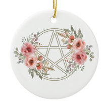 Rustig Sage Bloemen Pentakel