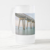 Rustig smaragdwater Panama City Beach Matglas Bierpul (Voorkant links)