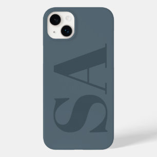 Rustig Stof Blauw Waterverf Minimalistisch Modern Case-Mate iPhone 14 Plus Hoesje