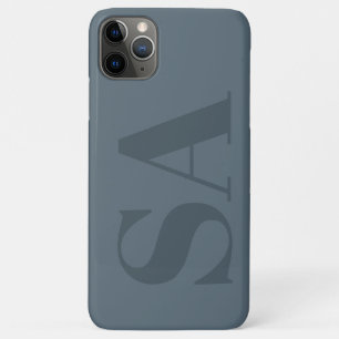 Rustig Stofblauw Aquarel Minimaal Hedendaags Case-Mate iPhone Case