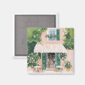 Rustig terras in Rome Magneet (Voorkant / Achterkant)