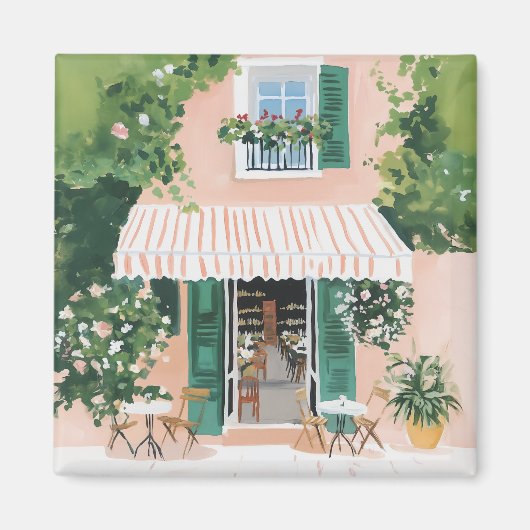 Rustig terras in Rome Magneet (Voorkant)