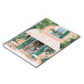 Rustig terras in Rome Notitieboek (Linkerzijde)