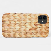 rustig tropisch strand woven wicker Case-Mate iPhone case (Achterkant (horizontaal))