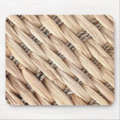 rustig tropisch strand woven wicker muismat (Voorkant)