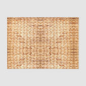 rustig tropisch strand woven wicker tissuepapier (Voorkant)