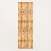 rustig tropisch strand woven wicker yogamat (Achterkant)
