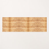 rustig tropisch strand woven wicker yogamat (Voorkant (horizontaal))