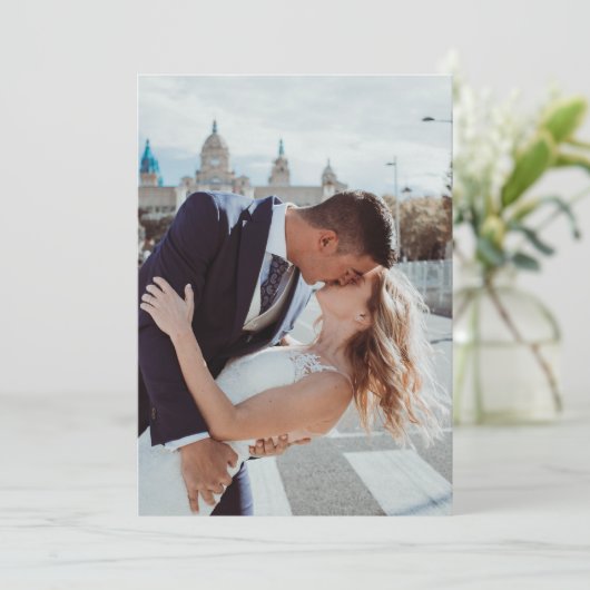 RUSTIG! Uitnodigingen - Gepersonaliseerd - Voeg uw (Staand voorkant)