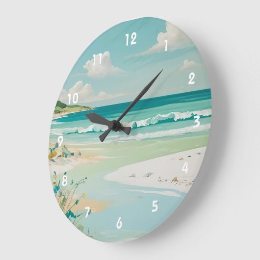 rustig Uitzicht aan de kust Grote Klok (Hoek)