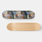 Rustig voor bomen Expressionistisch skateboard (Horizontaal)